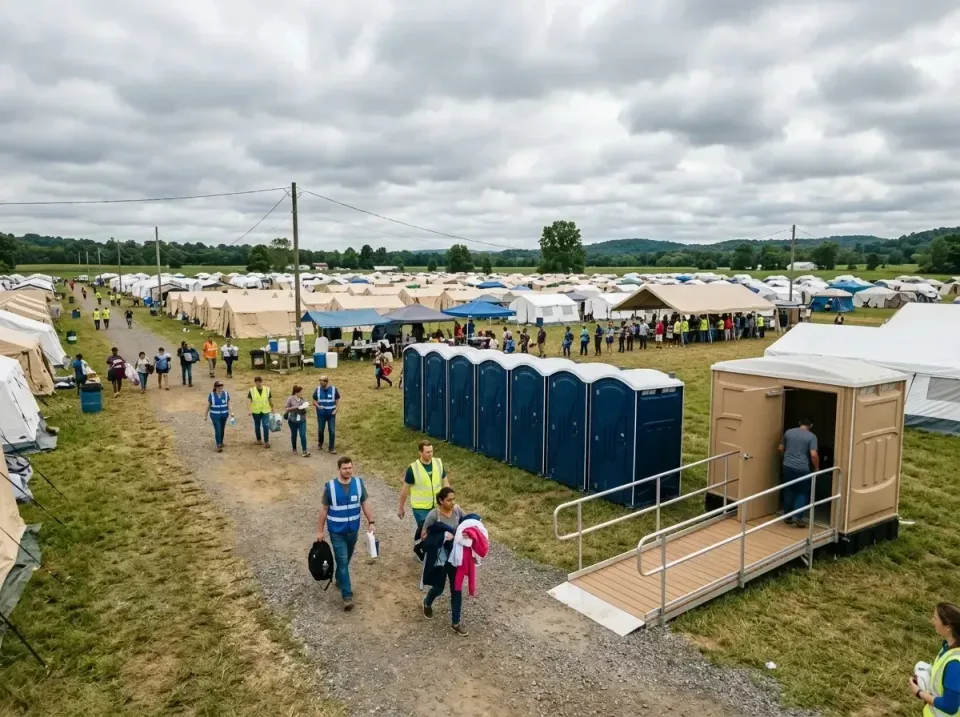 disaster-relief-camp-restrooms-010 — frequently asked questions, Dumpster & Portable Bathrooms Rental in West Columbia, TX